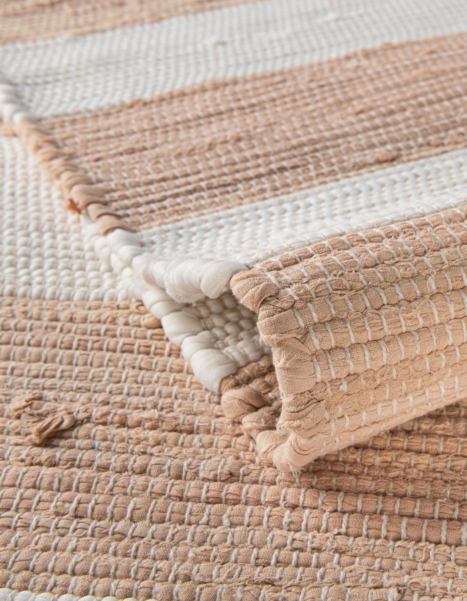 2' 2 x 12' Hand Woven Chindi Rag Runner Rug