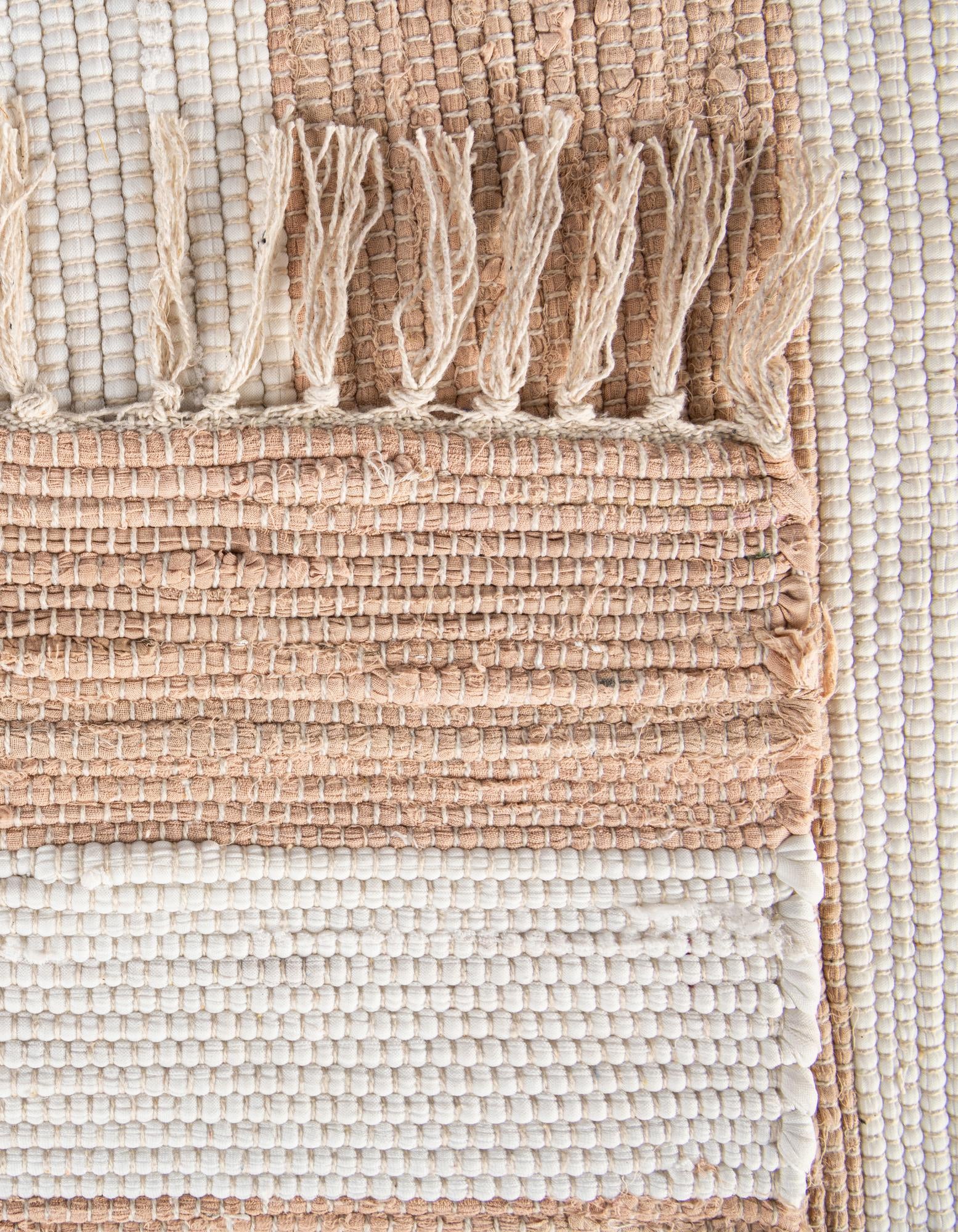 2' 2 x 12' Hand Woven Chindi Rag Runner Rug