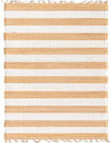 Detail image of 2' 2 x 12' Hand Woven Chindi Rag Runner Rug