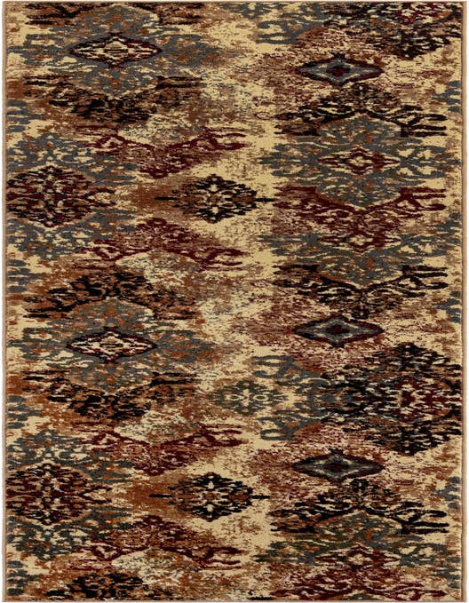 Detail image of 2' 7 x 10' Coffee Shop Runner Rug