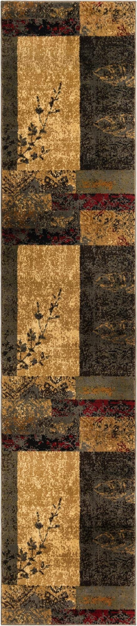 2' 7 x 12' Coffee Shop Runner Rug