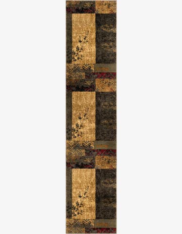 2' 7 x 12' Coffee Shop Runner Rug