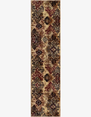 2' x 8' Coffee Shop Runner Rug