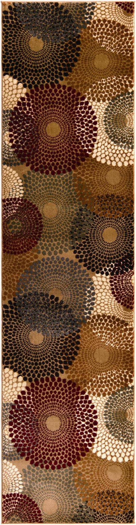 2' 7 x 10' Coffee Shop Runner Rug