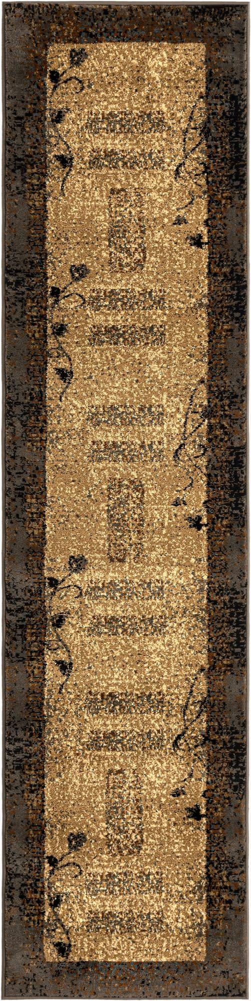 2' x 8' Coffee Shop Runner Rug