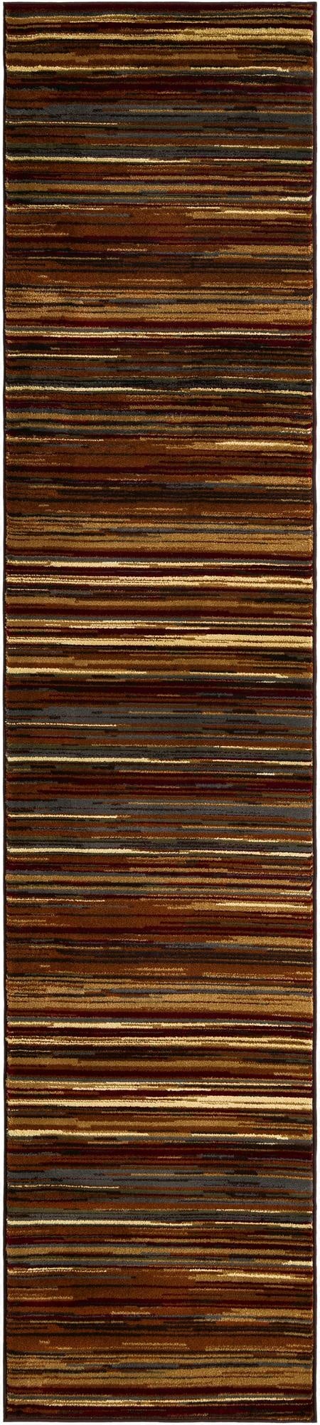 2' 7 x 12' Coffee Shop Runner Rug
