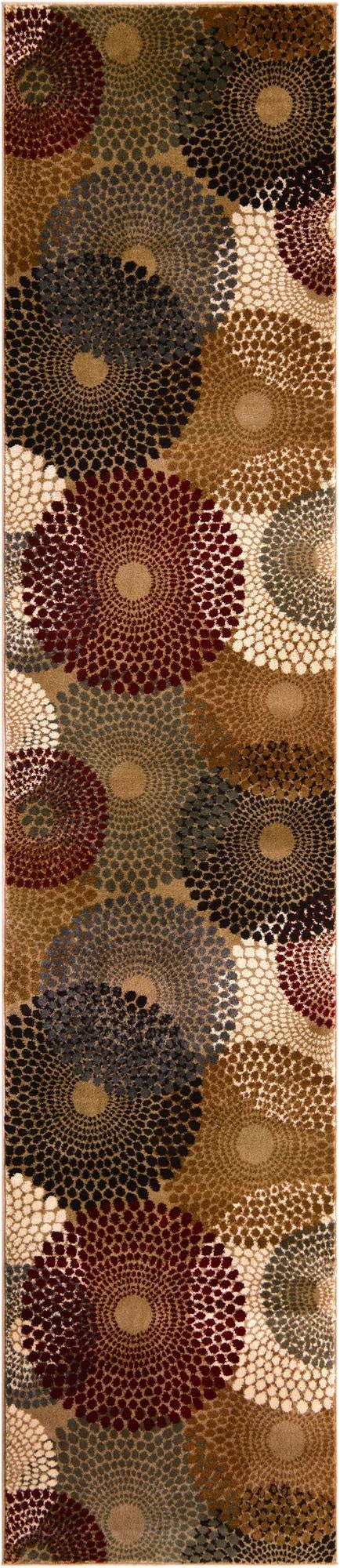 2' 7 x 12' Coffee Shop Runner Rug