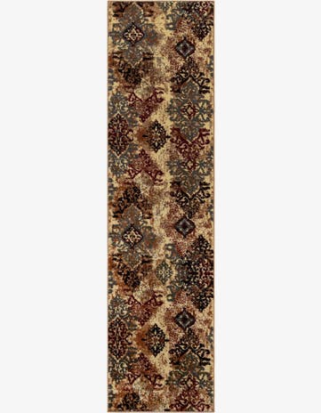 2' 7 x 10' Coffee Shop Runner Rug