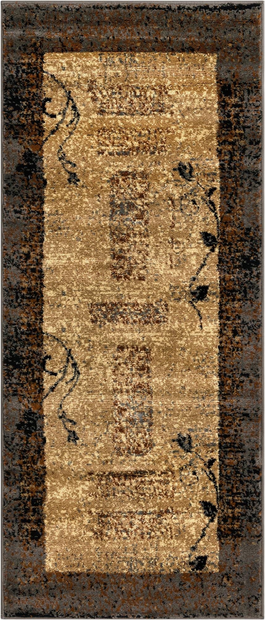 2' x 5' Coffee Shop Runner Rug