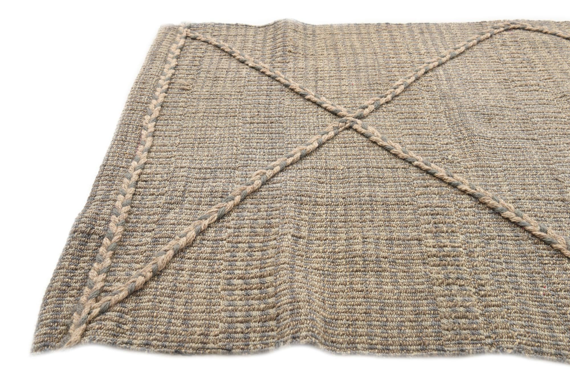 2' 6 x 10' Hand Knotted Darya Wool Runner Rug