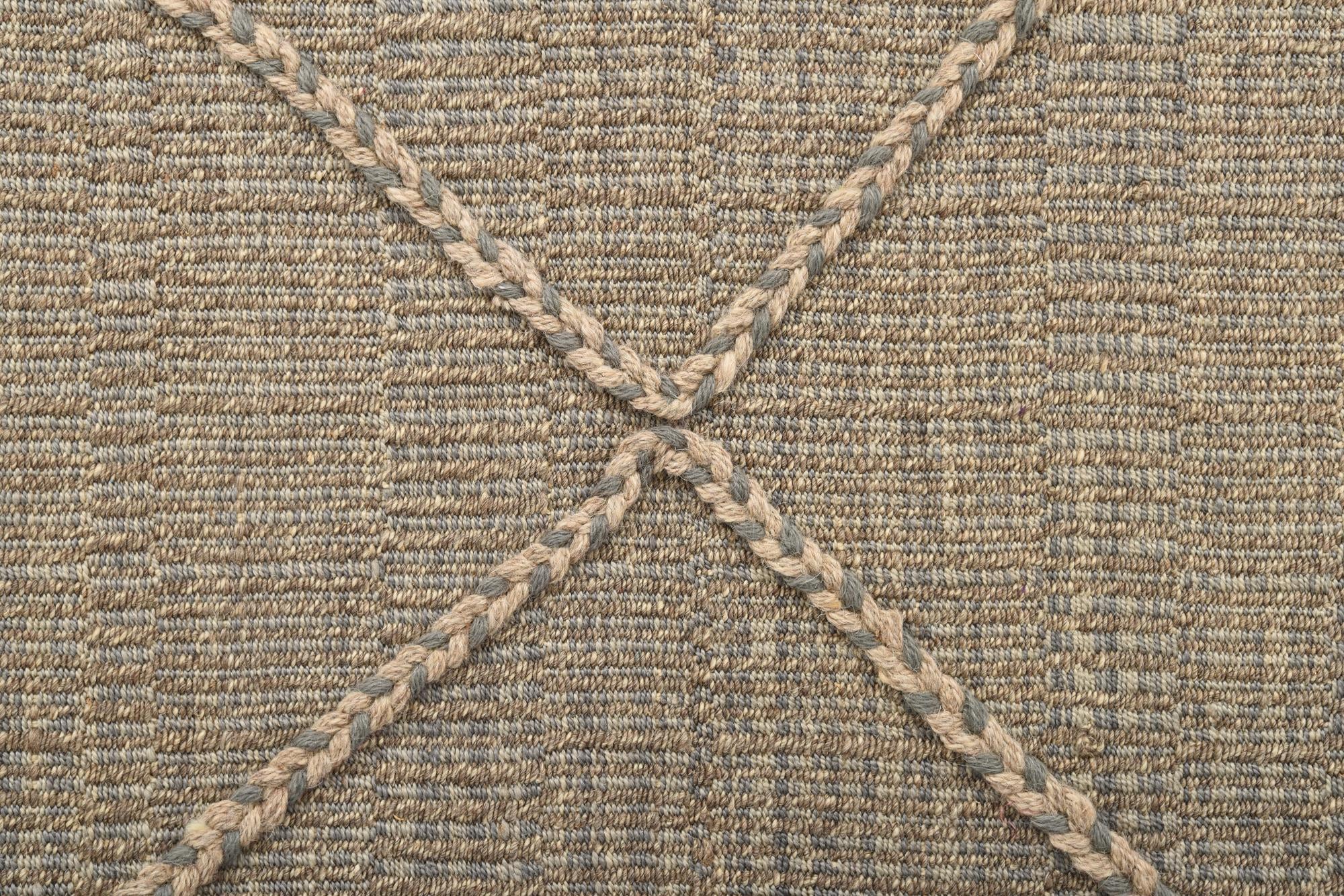 2' 6 x 10' Hand Knotted Darya Wool Runner Rug