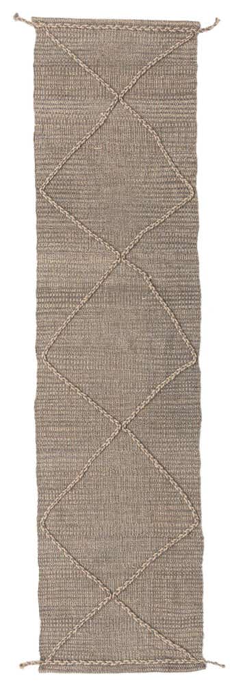 2' 6 x 10' Hand Knotted Darya Wool Runner Rug