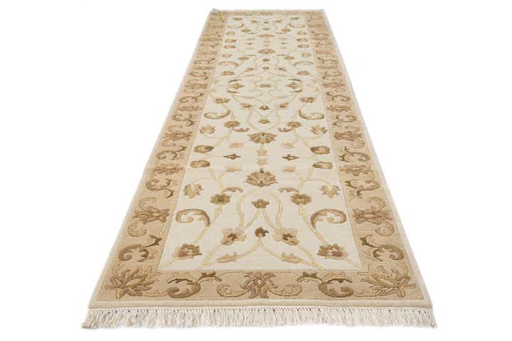 2' 8 x 9' 8 Hand Knotted Darya Wool Runner Rug