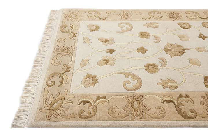 2' 8 x 9' 8 Hand Knotted Darya Wool Runner Rug