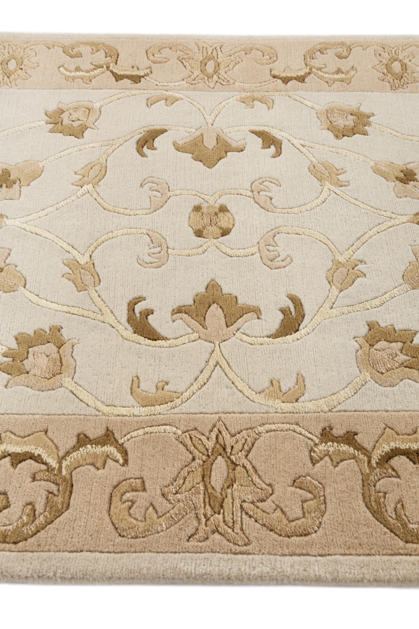 2' 8 x 9' 8 Hand Knotted Darya Wool Runner Rug