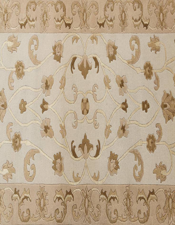 Detail image of 2' 8 x 9' 8  Hand Knotted Darya Wool Runner Rug