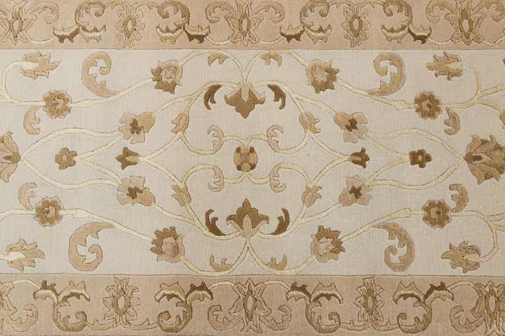 2' 8 x 9' 8 Hand Knotted Darya Wool Runner Rug