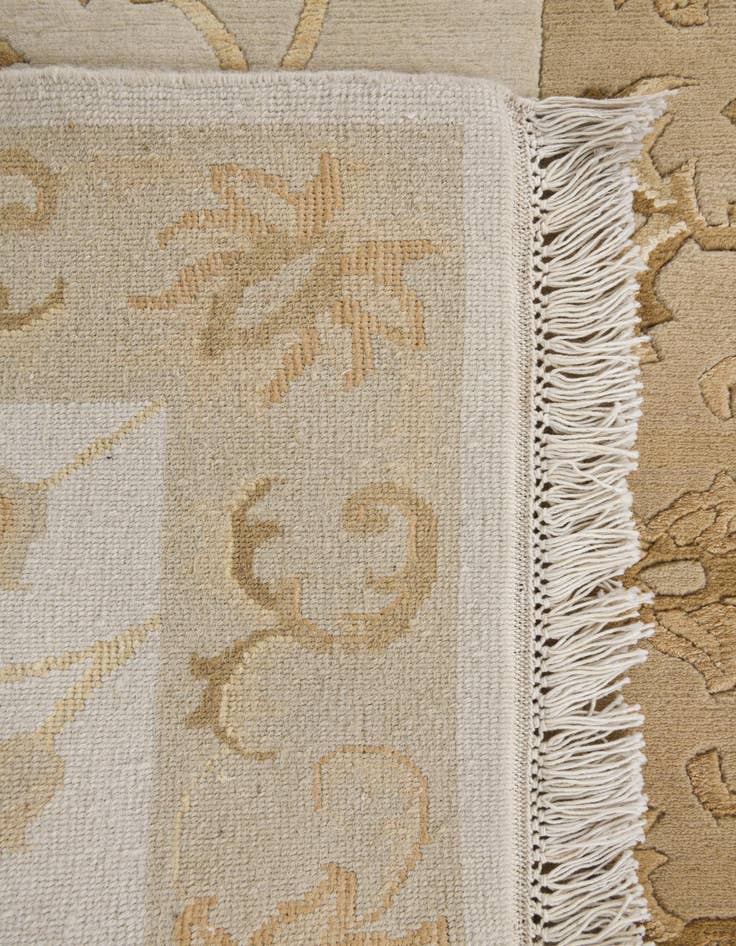 Detail image of 2' 8 x 9' 8  Hand Knotted Darya Wool Runner Rug