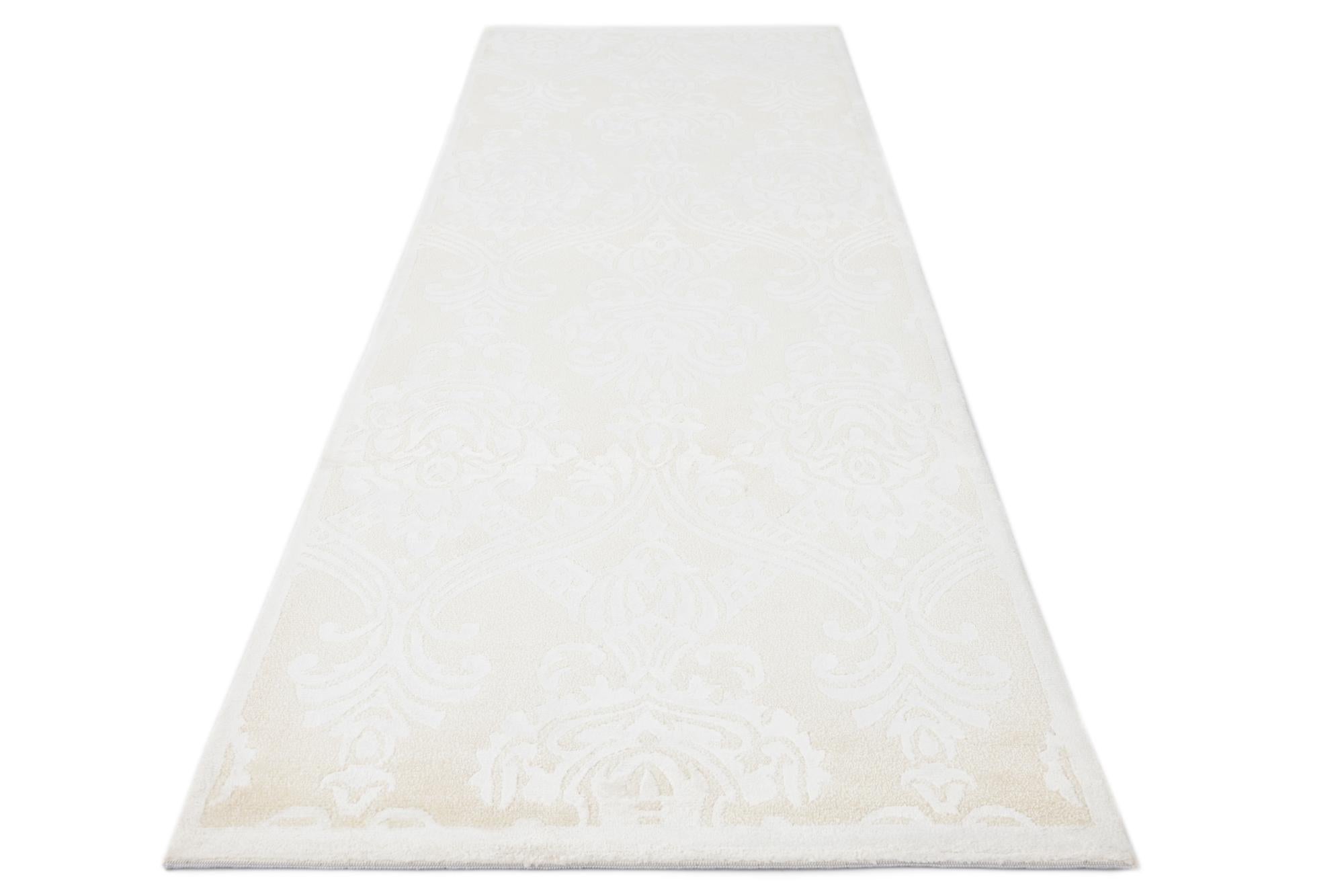 2' 10 x 9' 11 Hand Knotted Darya Wool Runner Rug
