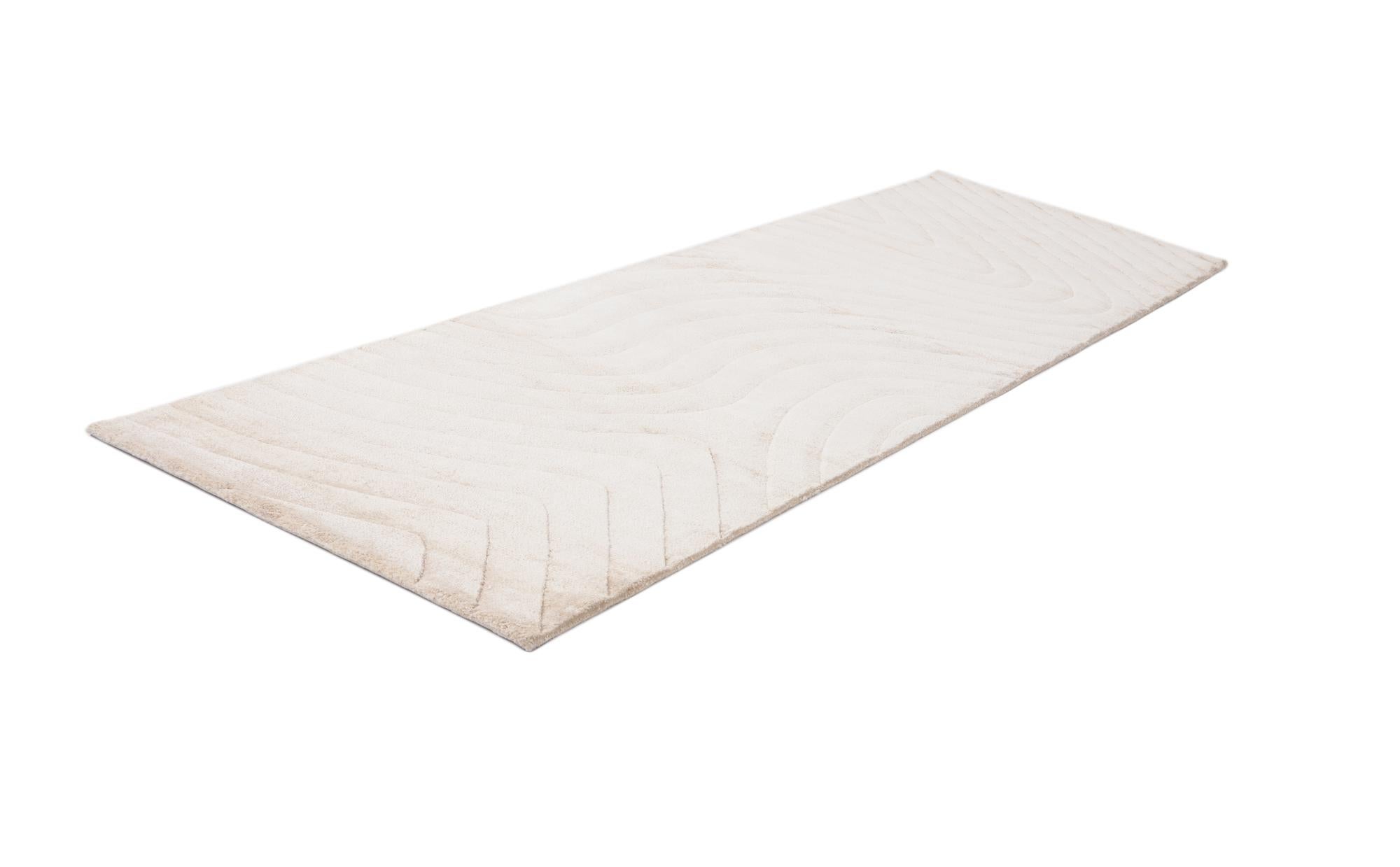 2' 7 x 9' 10 Hand Knotted Darya Wool Runner Rug