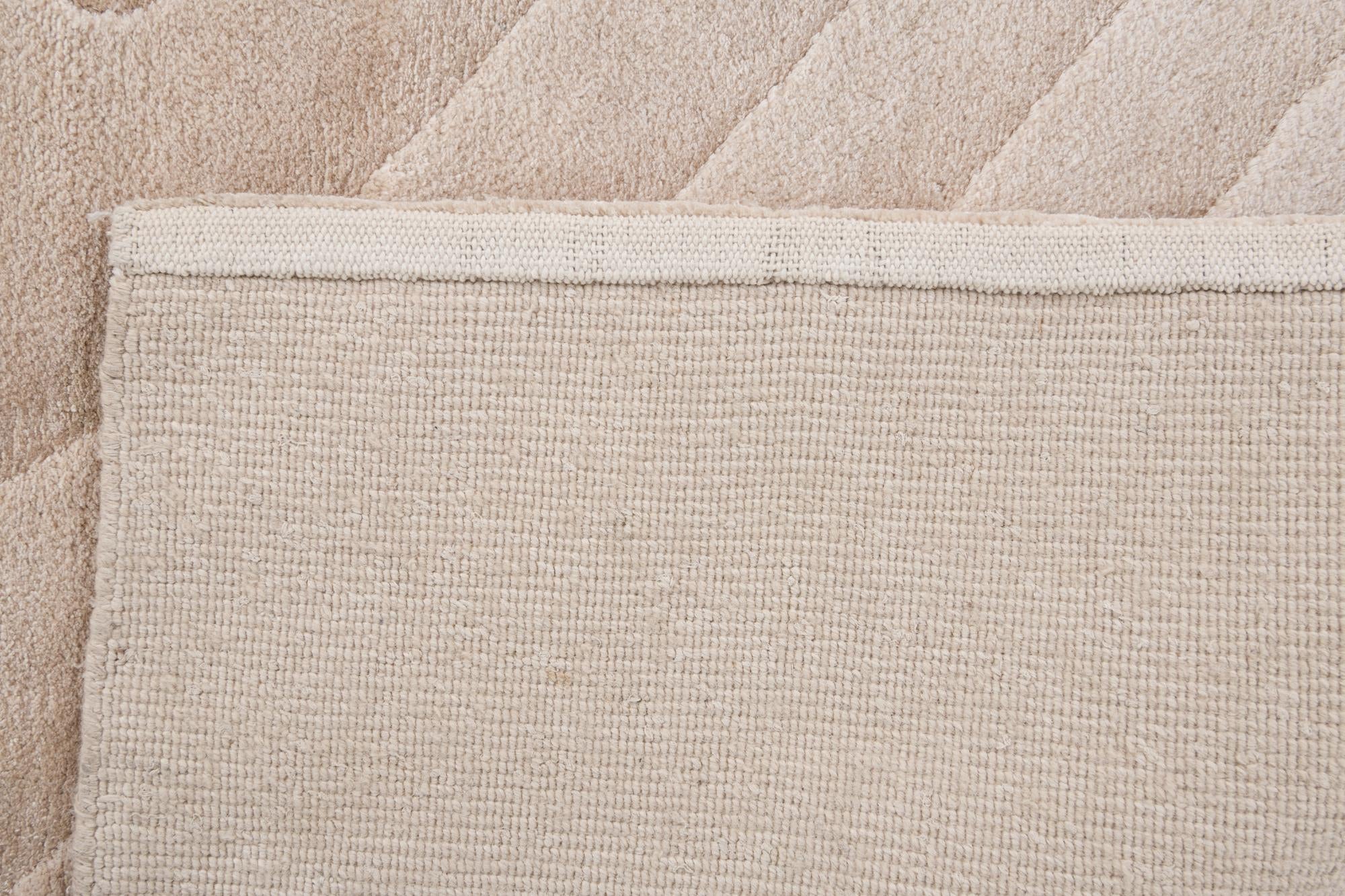 2' 7 x 9' 10 Hand Knotted Darya Wool Runner Rug