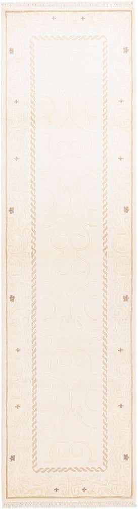 2' 8 x 10' Hand Knotted Darya Wool Runner Rug