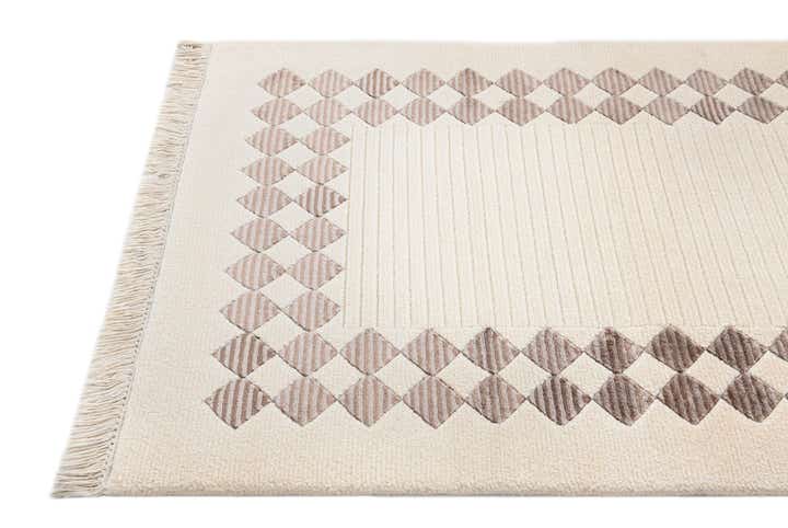 2' 8 x 9' 9 Hand Knotted Darya Wool Runner Rug