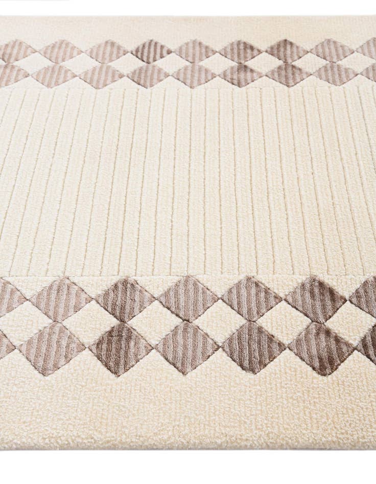 Detail image of 2' 8 x 9' 9 Hand Knotted Darya Wool Runner Rug