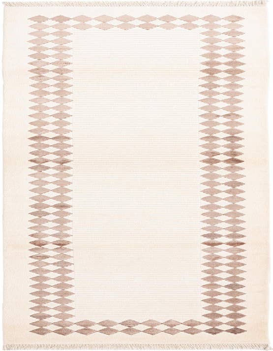 Detail image of 2' 8 x 9' 9 Hand Knotted Darya Wool Runner Rug