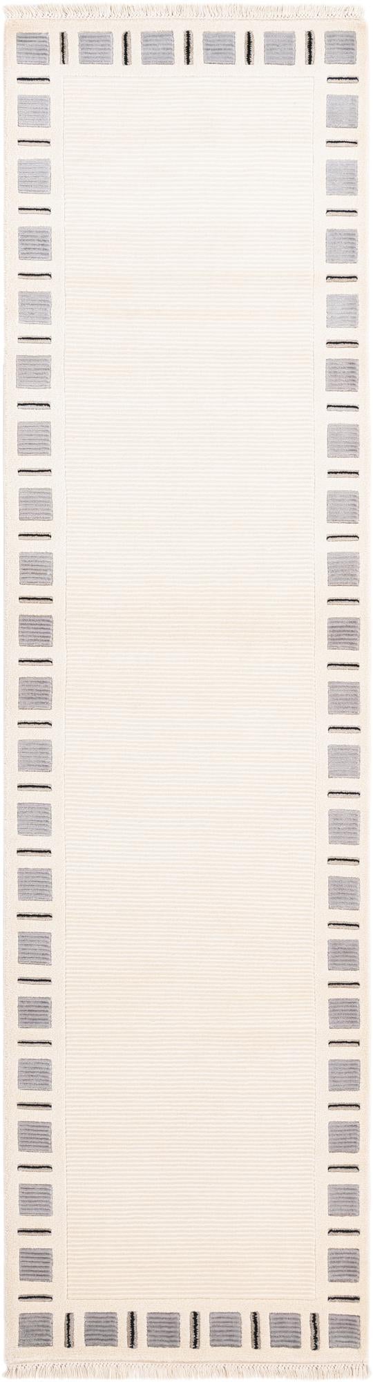 2' 7 x 9' 10 Hand Knotted Darya Wool Runner Rug