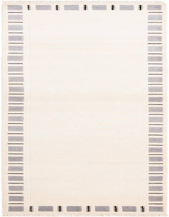 Detail image of 2' 7 x 9' 10 Hand Knotted Darya Wool Runner Rug