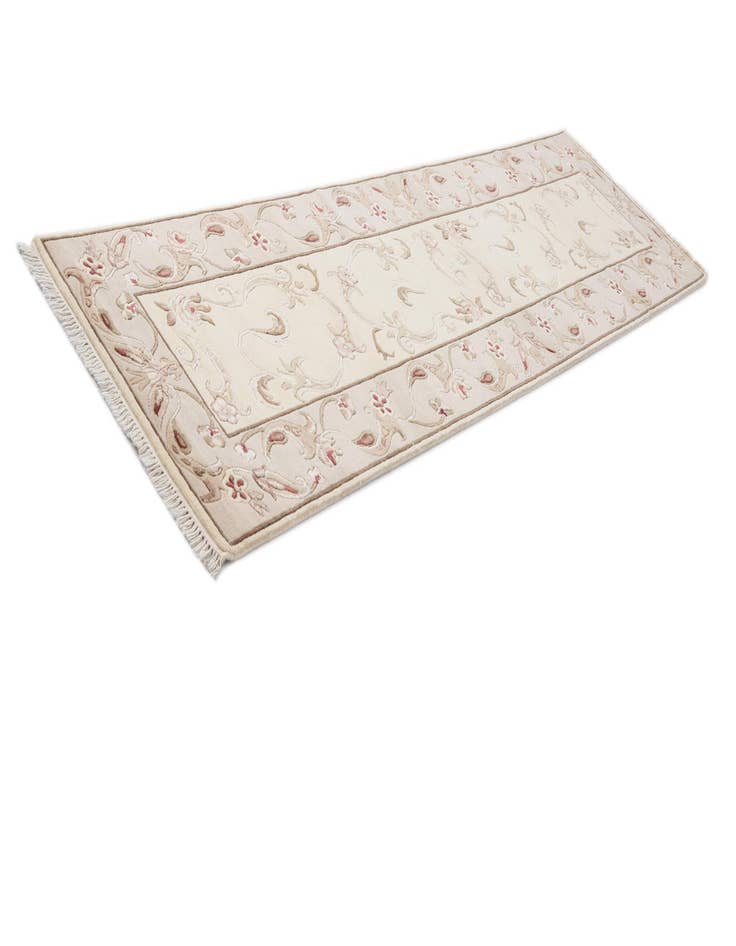 Detail image of 2' 7 x 9' 10  Hand Knotted Darya Wool Runner Rug