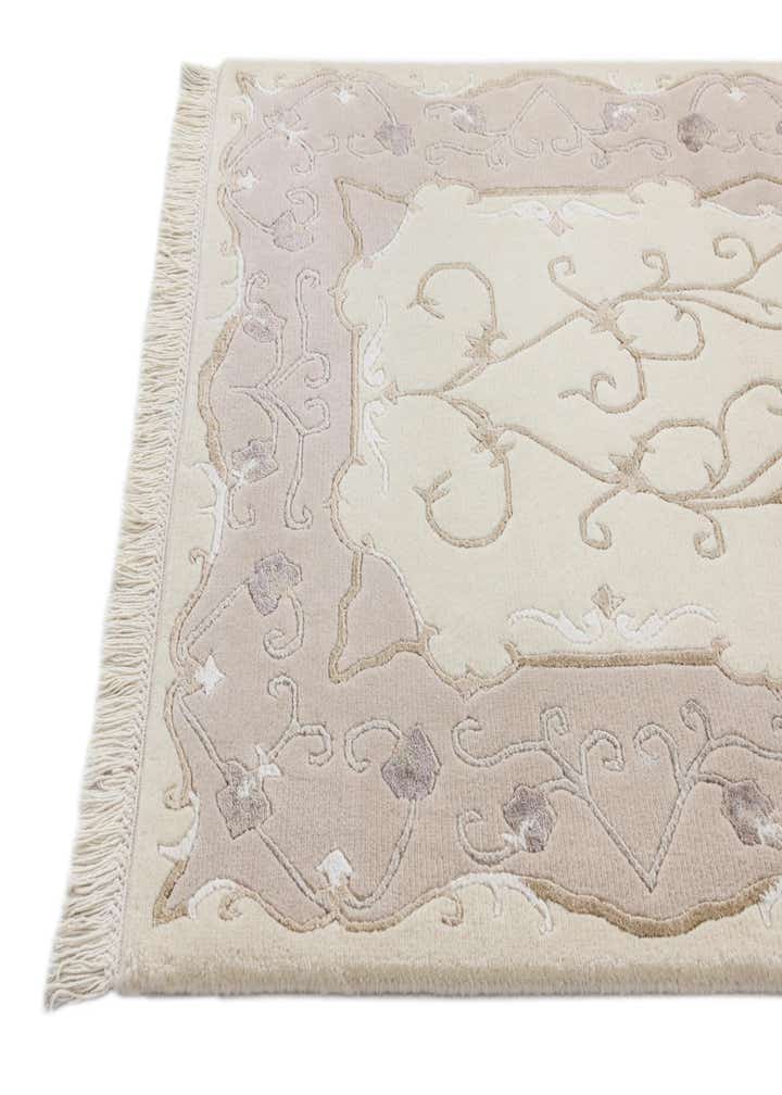 2' 11 x 9' 9 Hand Knotted Darya Wool Runner Rug