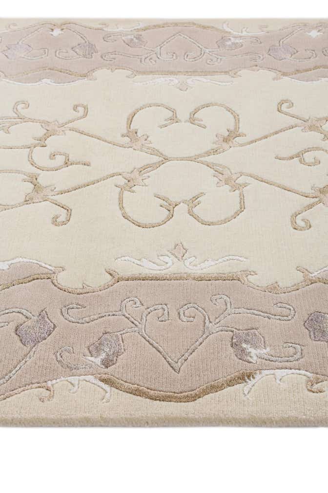 2' 11 x 9' 9 Hand Knotted Darya Wool Runner Rug