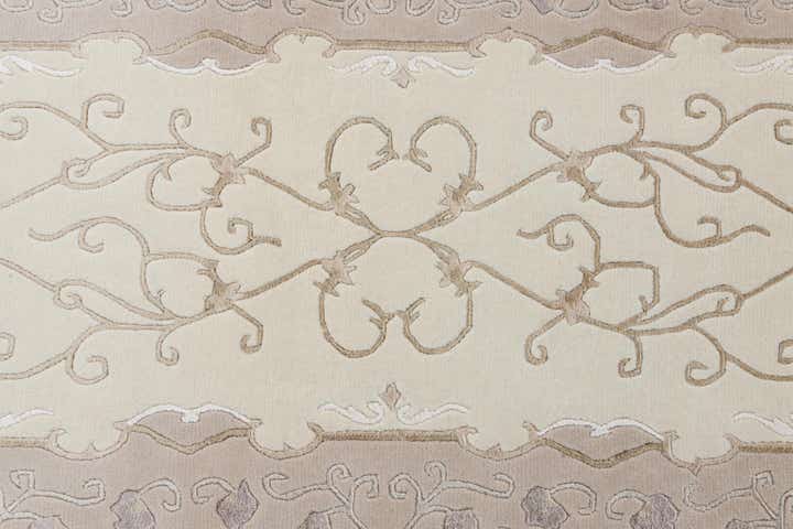 2' 11 x 9' 9 Hand Knotted Darya Wool Runner Rug