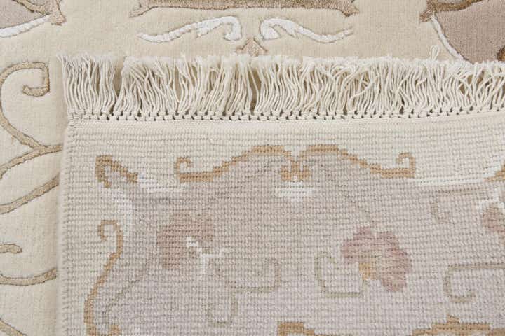 2' 11 x 9' 9 Hand Knotted Darya Wool Runner Rug