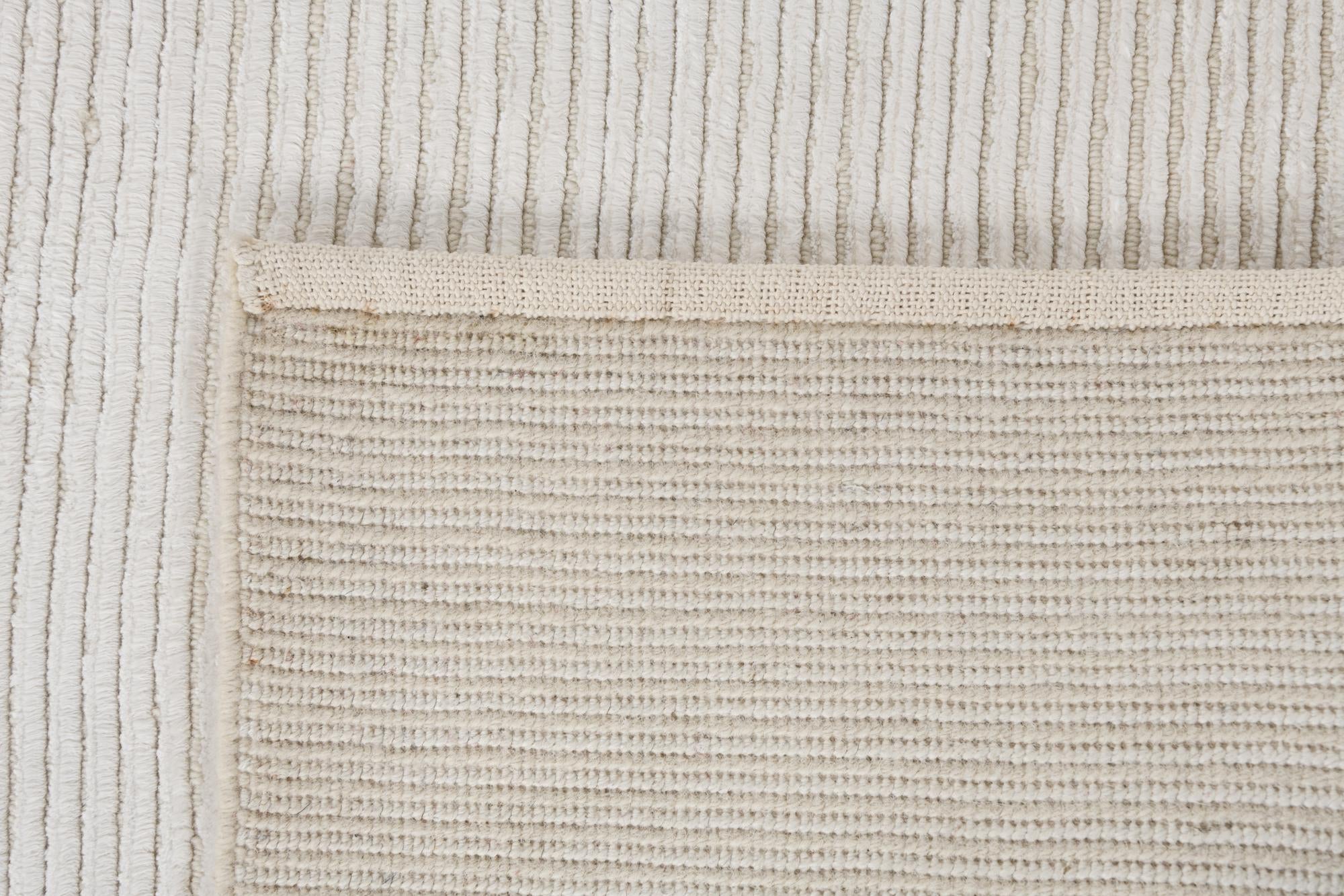 2' 8 x 9' 9 Hand Knotted Darya Wool Runner Rug
