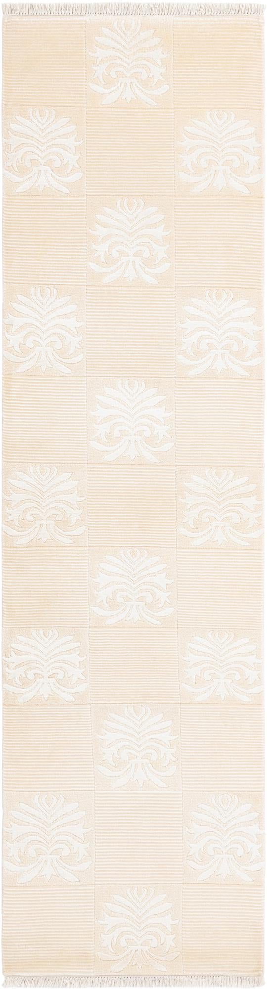 2' 7 x 9' 8 Hand Knotted Darya Wool Runner Rug