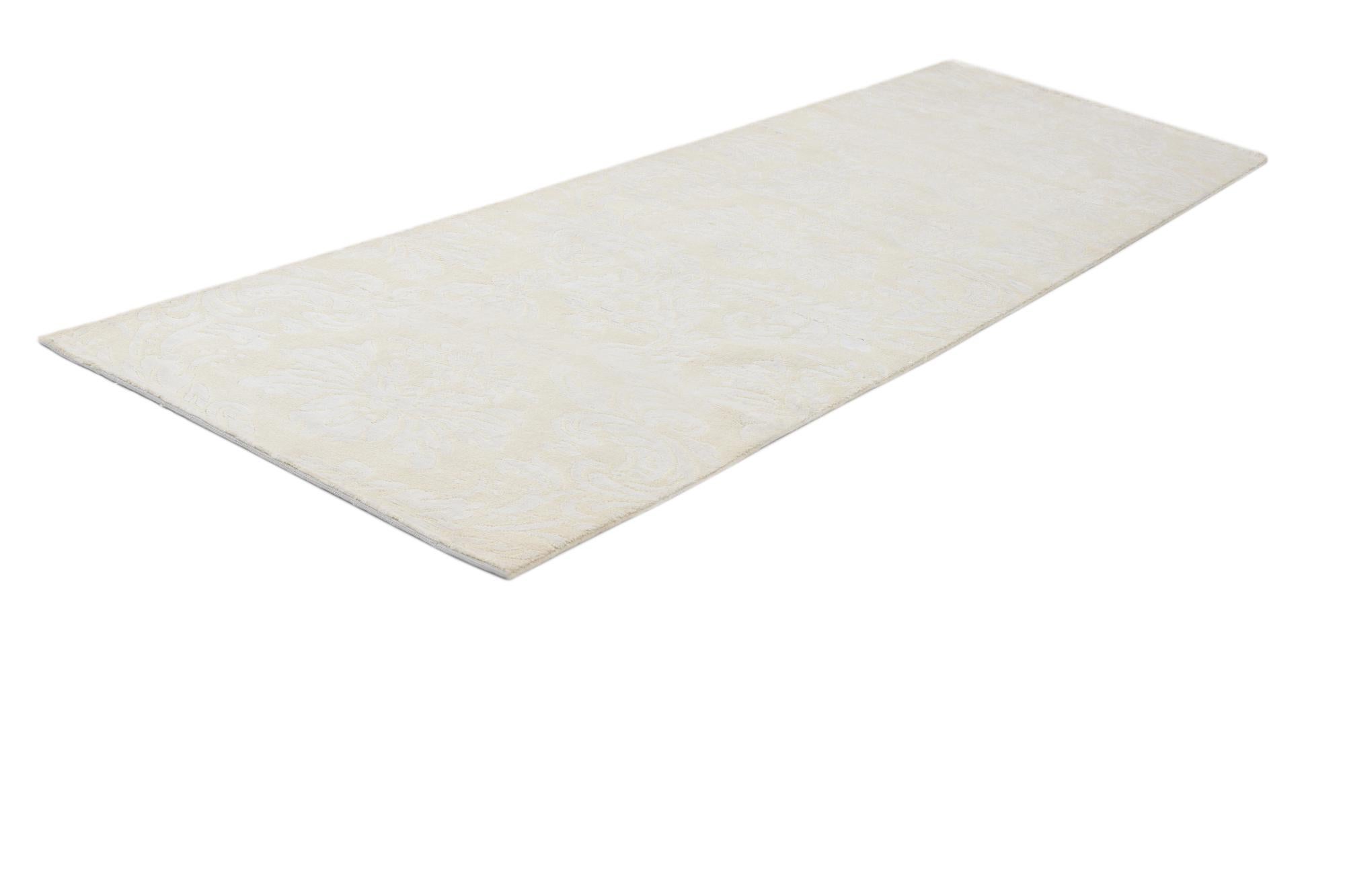 2' 11 x 9' 10 Hand Knotted Darya Wool Runner Rug