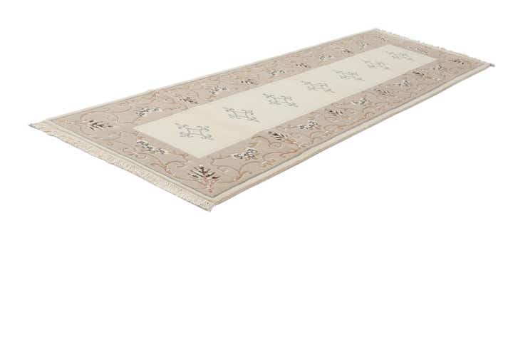 2' 11 x 9' 7 Hand Knotted Darya Wool Runner Rug