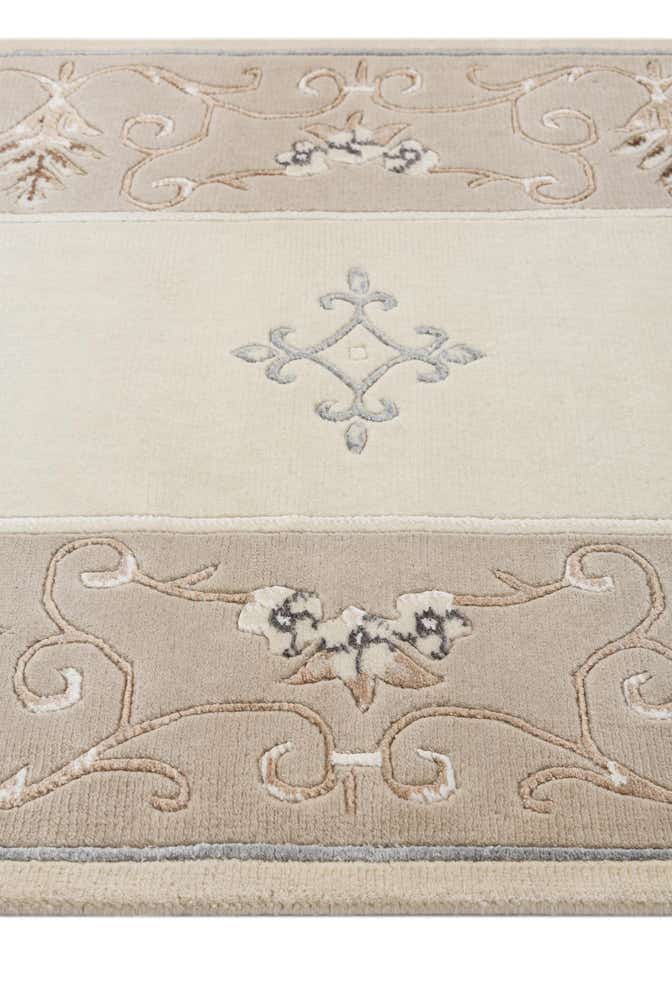 2' 11 x 9' 7 Hand Knotted Darya Wool Runner Rug