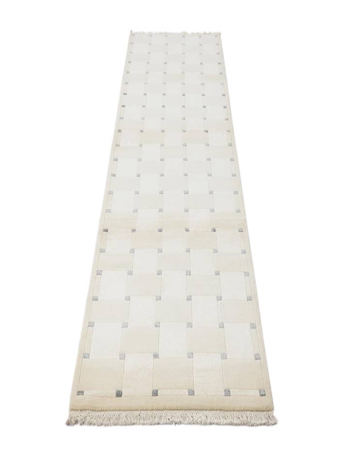 Detail image of 2' 8 x 9' 10  Hand Knotted Darya Wool Runner Rug