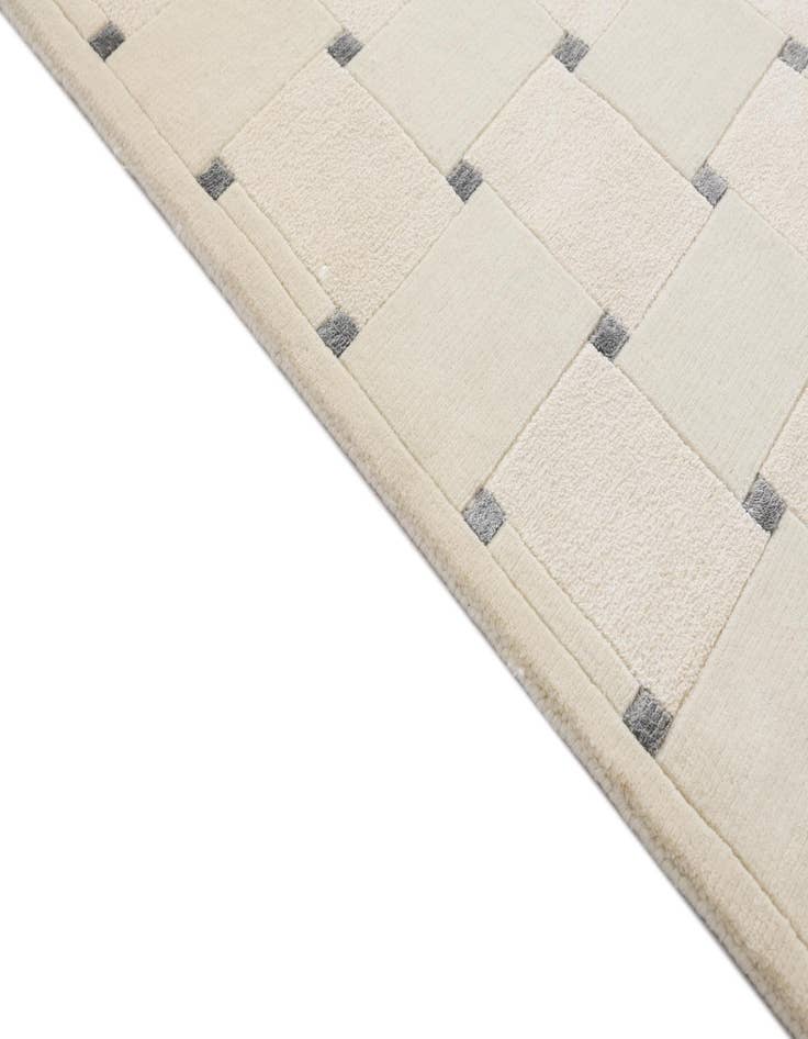 Detail image of 2' 8 x 9' 10  Hand Knotted Darya Wool Runner Rug