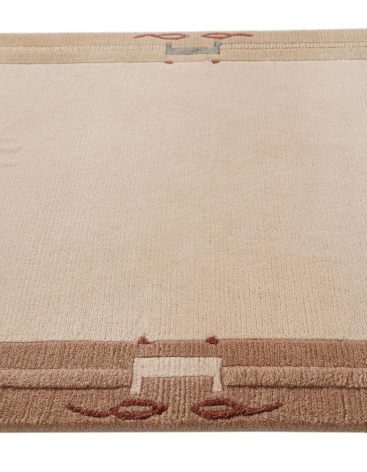 Detail image of 2' 9 x 9' 11  Hand Knotted Darya Wool Runner Rug
