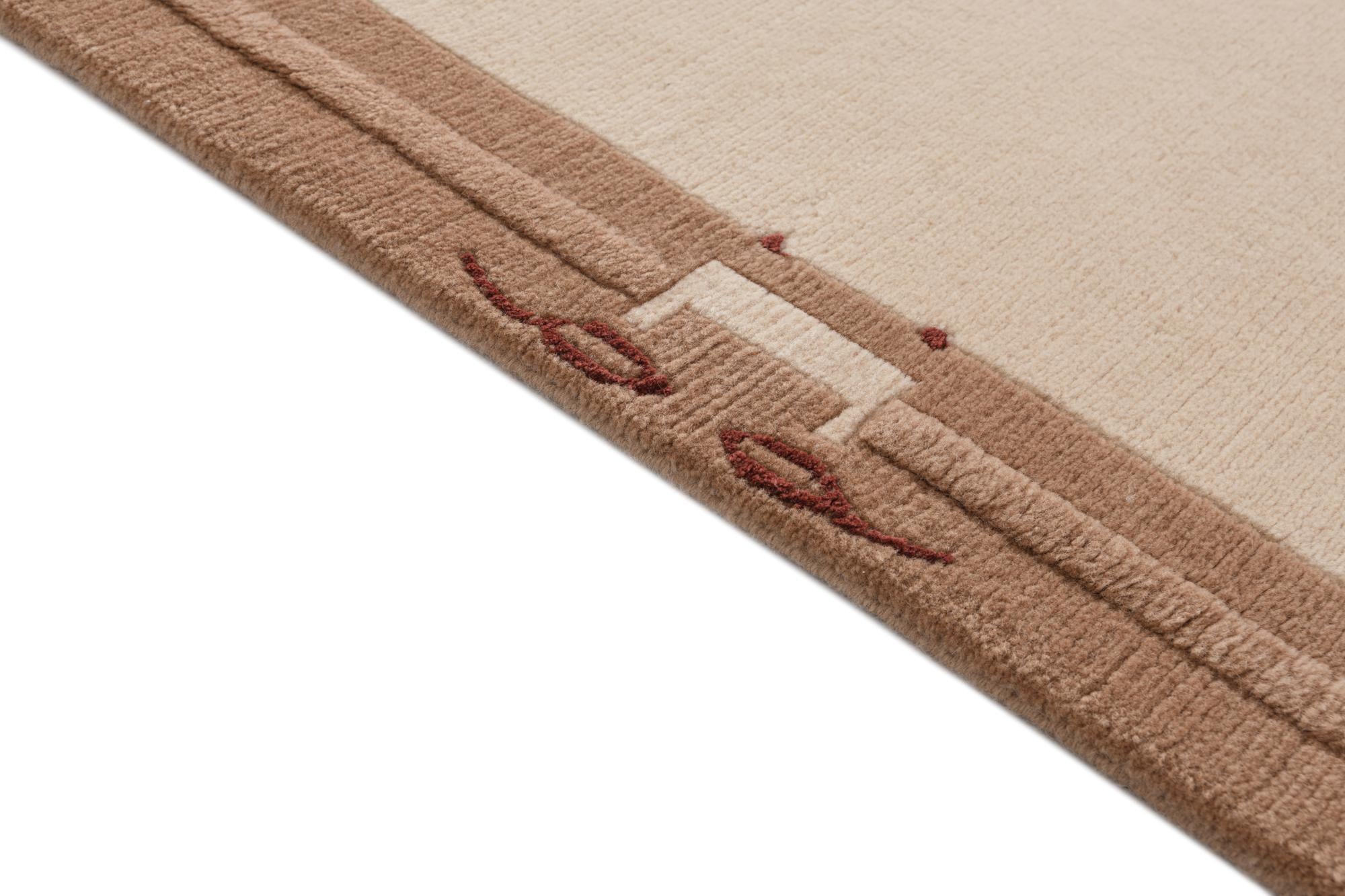 2' 9 x 9' 11 Hand Knotted Darya Wool Runner Rug