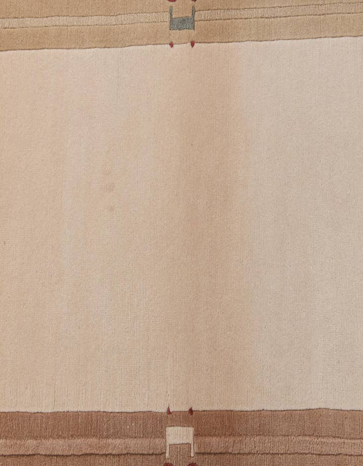 Detail image of 2' 9 x 9' 11  Hand Knotted Darya Wool Runner Rug