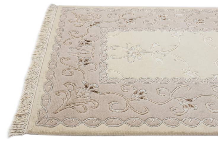 Detail image of 2' 10 x 9' 11 Hand Knotted Darya Wool Runner Rug