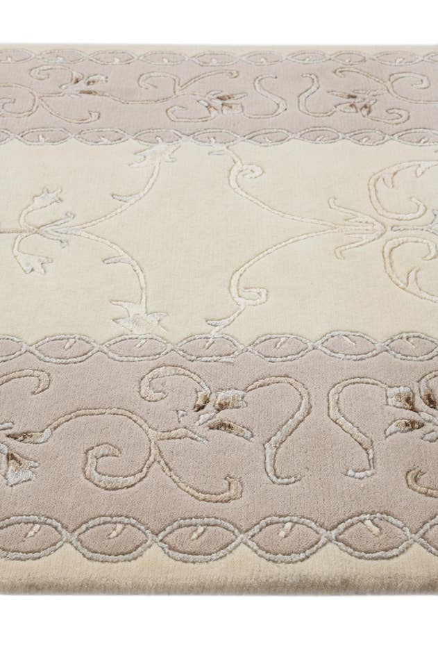 Detail image of 2' 10 x 9' 11 Hand Knotted Darya Wool Runner Rug