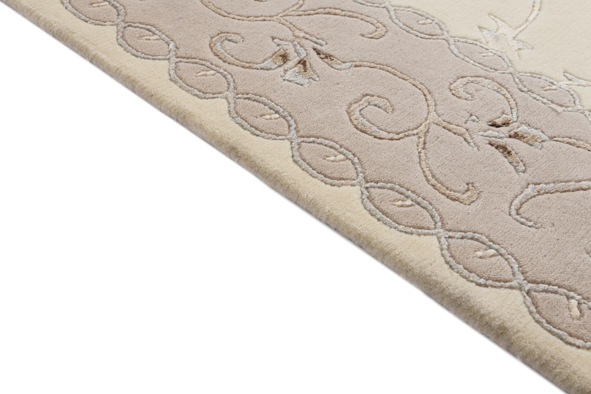 2' 10 x 9' 11 Hand Knotted Darya Wool Runner Rug