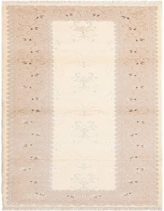 Detail image of 2' 10 x 9' 11 Hand Knotted Darya Wool Runner Rug